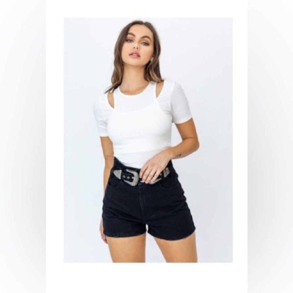 NWT Asymmetrical Layered Top
